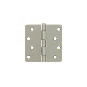 Deltana S44R415 4 X 4 X 0.25 in. Radius Hinge Steel-US15, 1 Set